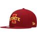 Men's New Era Cardinal Iowa State Cyclones Primary Team Logo Basic 59FIFTY Fitted Hat