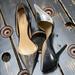 Michael Kors Shoes | Michael Kors Black & Silver Heels | Color: Black/Silver | Size: 7.5