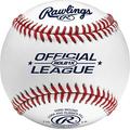 Rawlings Unisex, Teenager ROLB1X Official League Practice Baseballs, Weiss/opulenter Garten, 9"