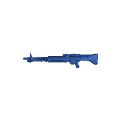 Blueguns Universal M60 Machine Gun Training Guns Not Weighted No Light/Laser Attachment Rifle Blue FSM60