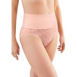 Plus Size Women's Tame Your Tummy Brief by Maidenform in Pink Pirouette (Size 2X)