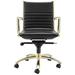 Joss & Main Naida Conference Chair Upholstered, Wood in Brown | 38.19 H x 26.4 W x 26 D in | Wayfair 122ADDD953F9484695823307D296FACE