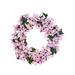 Primrue 20" Polyester Dogwood Wreath in Pink | 20 H x 20 W x 5 D in | Wayfair 5EBCDA85DDE54565965B38F9CEF3B68D