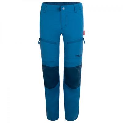 Trollkids - Kid's Nordfjord Zip-Off Pants - Trekkinghose Gr 134 blau