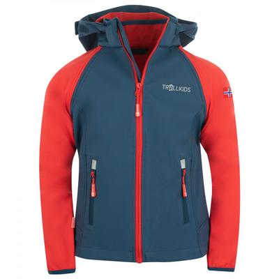 Trollkids - Kids Rondane Zip Off Jacket XT - Softshelljacke Gr 104 blau