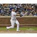 Pete Alonso New York Mets Unsigned Home Run Hit vs. Atlanta Braves Photograph