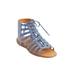 Extra Wide Width Women's The Renata Sandal by Comfortview in Chambray Blue (Size 9 WW)