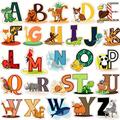 DEKOSH Alphabet Wall Decals - Colorful ABC Wall Stickers for Kindergarten, Classroom & Baby Nursery