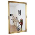 Large Vintage Gold Ornate Wall or Leaner Mirror With Bevelled Glass 168 X 107 cm, XY085-A