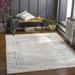 Willits 5'3" x 7'1" Updated Traditional Farmhouse Medium Gray/Off White/Light Slate Area Rug - Hauteloom