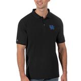 Men's Antigua Black Kentucky Wildcats Legacy Pique Polo