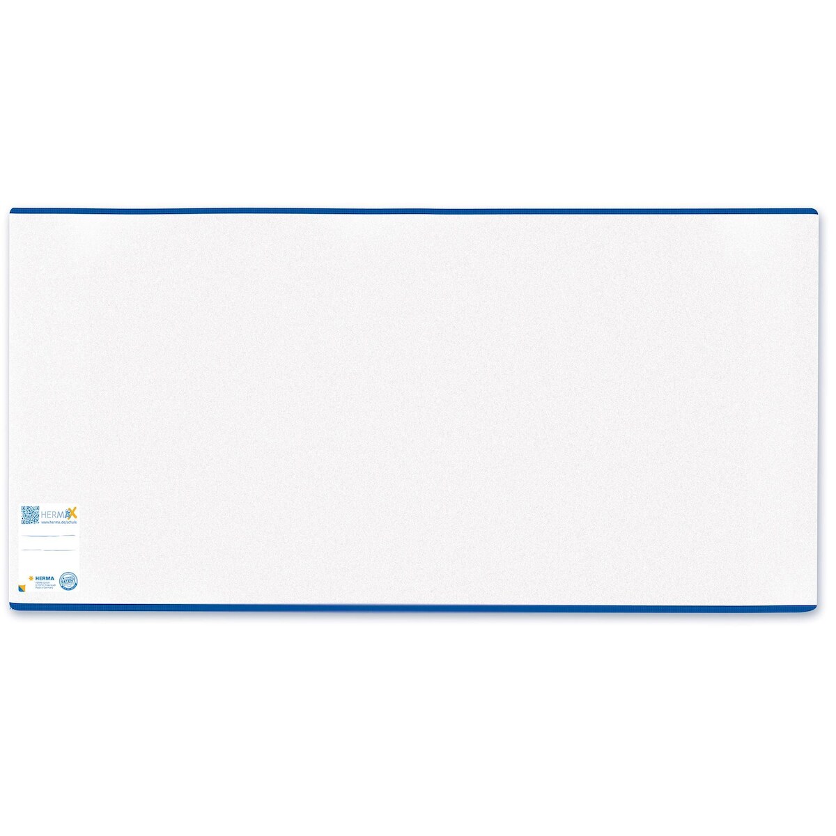 Herma Buchschoner HERMÄX PP 230 x 520 mm transparent blauer Rand Image
