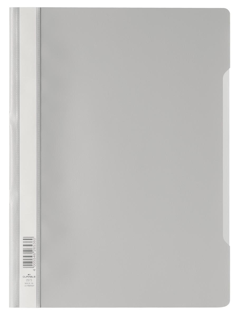 DURABLE Schnellhefter, DIN A4, aus PP-Folie, grau Image