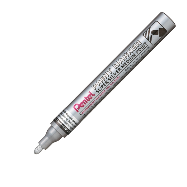 Pentel Lackmarker PAINT MARKER MMP10, silber Image