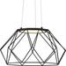 Progress Lighting Geodesic 17 Inch LED Cage Pendant - P500319-031-30