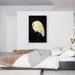 ARTCANVAS White Heron Standing in the Rain by Ohara Koson - Wrapped Canvas Print Metal in Black | 40 H x 26 W x 1.5 D in | Wayfair KOSON43-1L-40x26