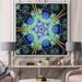 East Urban Home Fractal Portal Magic XIII - Graphic Art Print on Canvas Canvas, Wood in Gray | 46 H x 46 W x 1.5 D in | Wayfair