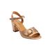 Women's The Arielle Sandal by Comfortview in Gold (Size 7 M)