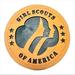 Wood Art USA Girl Scouts of America Desk Plaque Wood in Blue/Brown/Yellow | 6 H x 6 W x 1 D in | Wayfair m dp girl scout