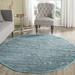 Blue 0.25 in Area Rug - Highland Dunes Bussard Striped Hand Knotted Cotton Area Rug Cotton | 0.25 D in | Wayfair 152B6ECD3F184363A5718C6E988F0F41