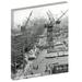 Ebern Designs Bethleham Fairfield Shipyards, Historic Baltimore - Wrapped Canvas Photograph Print Canvas, in Black/White | Wayfair