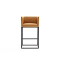 AllModern Champlain Bar & Counter Stool Plastic in Brown | Counter Stool (25" Seat Height) | Wayfair 9BD80951D1384948948A199F0D04C3B3