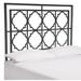 House of Hampton® Silva Metal Headboard Metal in Gray | 58.9 H x 53.6 W x 1.3 D in | Wayfair 9999613A01F24B02AD3E3764946670D1