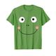Süßer Frosch Gesicht Verkleidung Kostüm Karneval Fasching T-Shirt