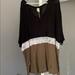 Free People Tops | Freepeople Shirt | Color: Black/Tan | Size: S