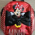 Disney Accessories | Disney's Minnie Mini Backpack | Color: Black/Red | Size: Osbb
