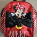 Disney Accessories | Disney's Minnie Mini Backpack | Color: Black/Red | Size: Osbb