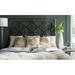 House of Hampton® Lucinda Metal Headboard Metal in Gray | 59.8 H x 53.6 W in | Wayfair EF7AA312D80F4D8A9C838275A1C7DD90