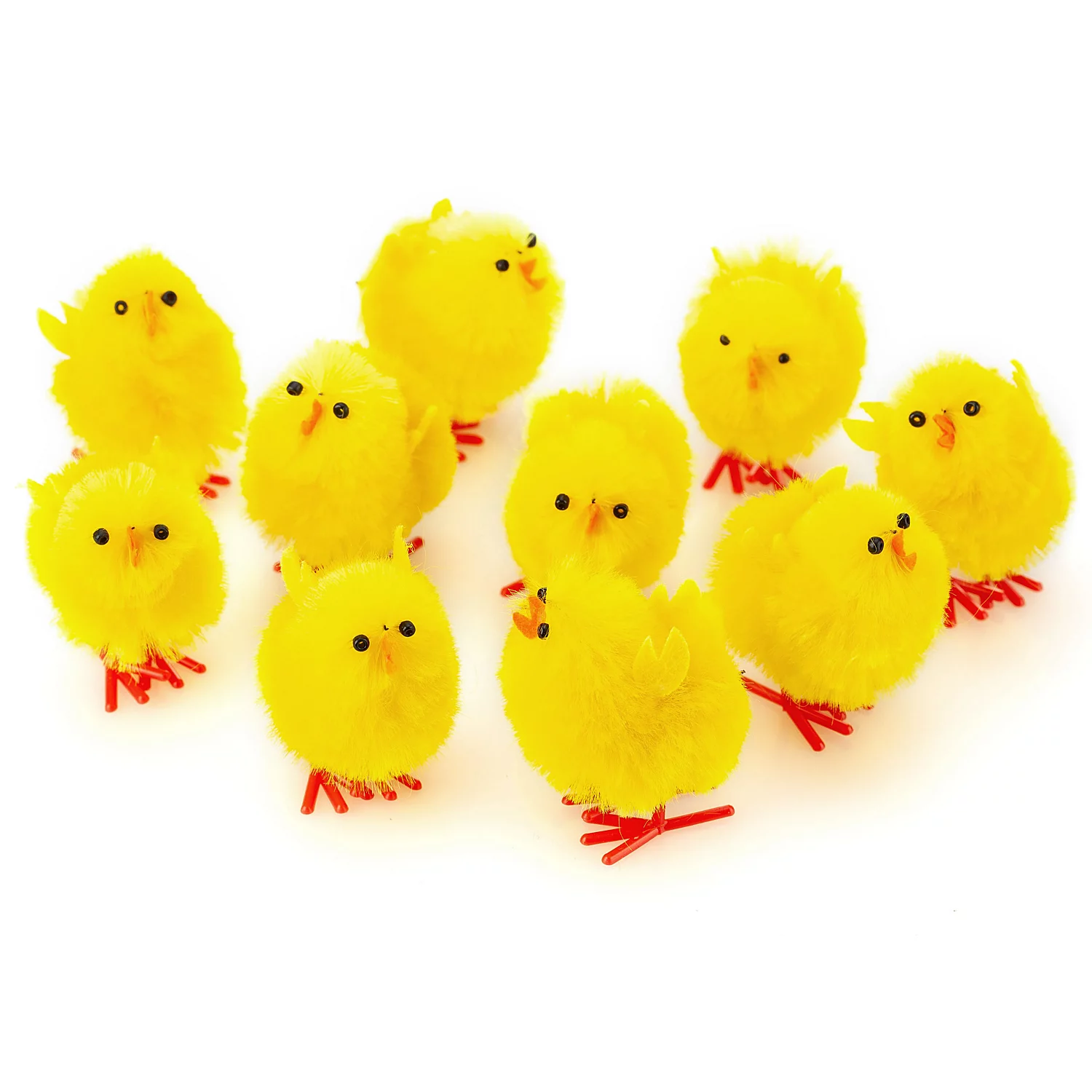 Poussins en chenille, 10 pièces