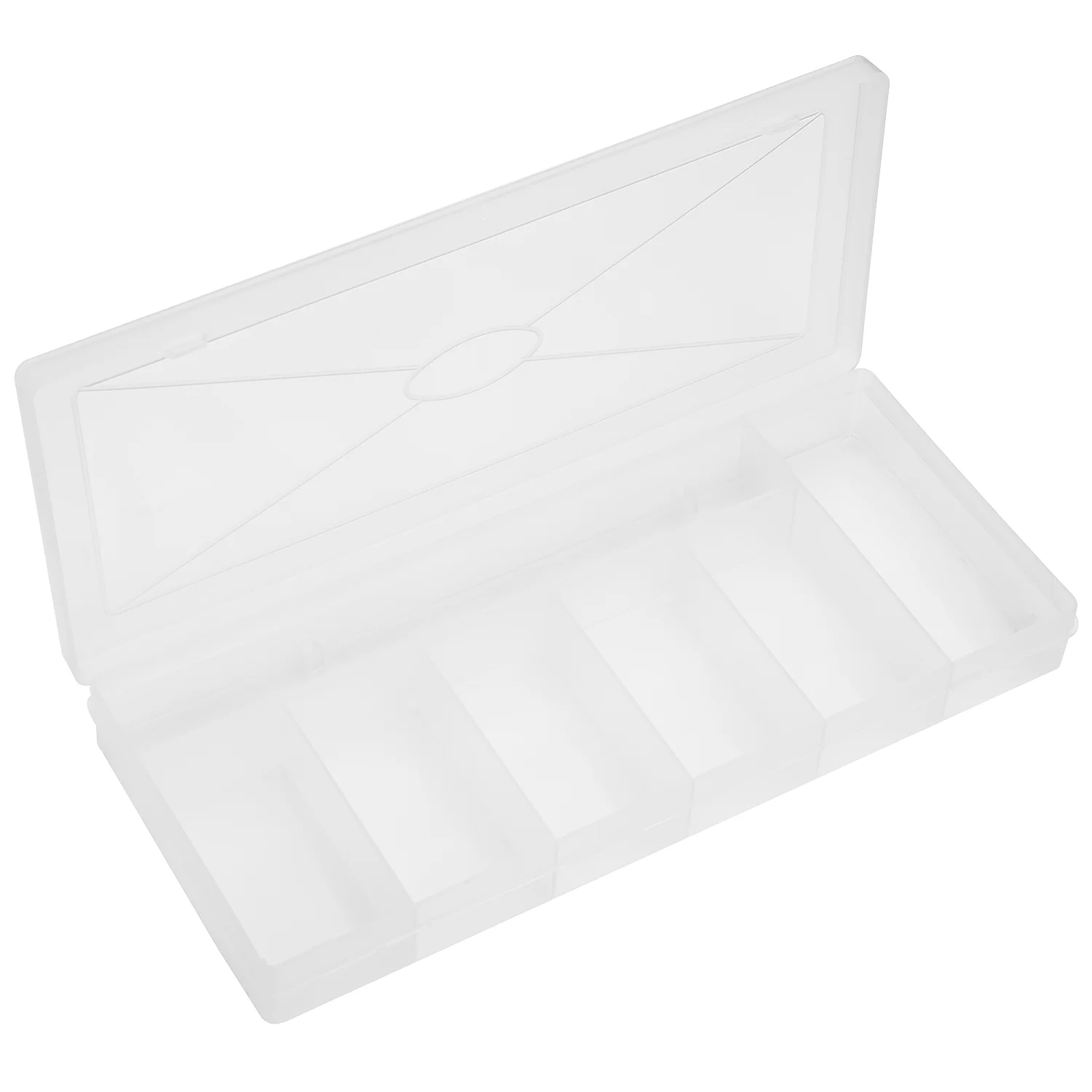 Boîte de rangement en plastique 32,5 x 14 x 3,5 cm