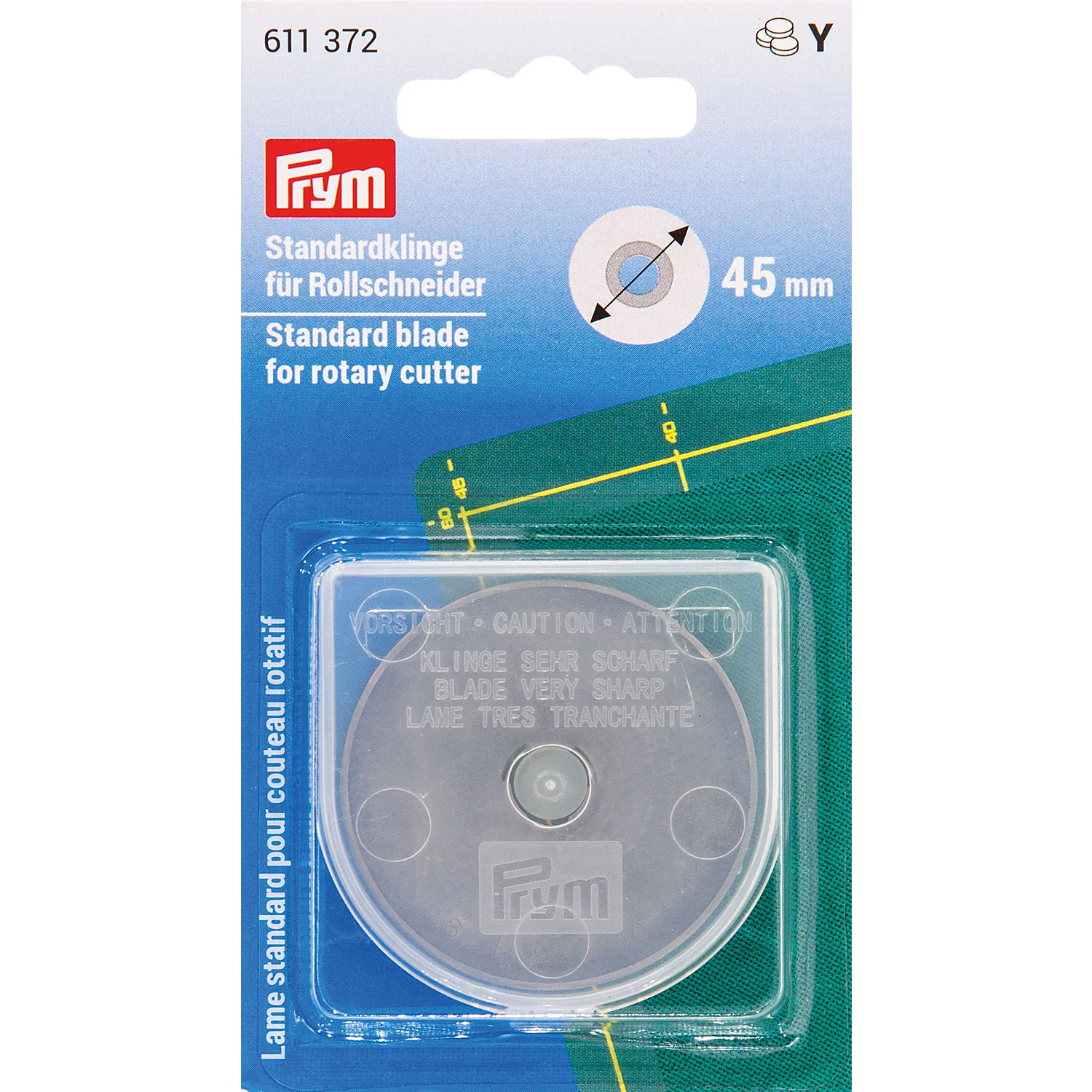 Prym Lame de rechange pour un cutter rotatif maxi, dim. : 45 mm Ø