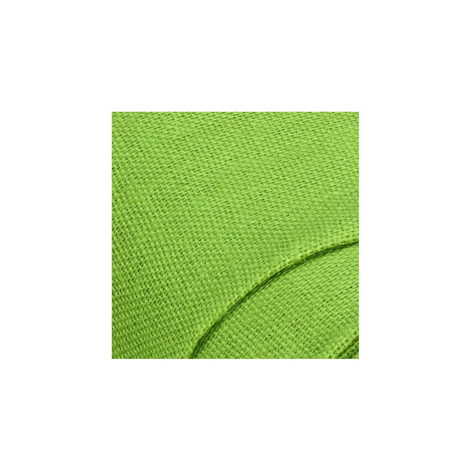 Toile de jute, vert clair