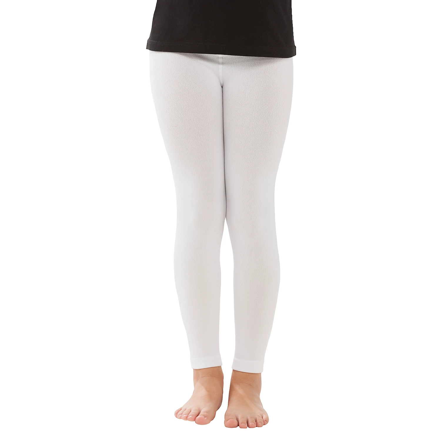Legging thermique pour enfant, blanc