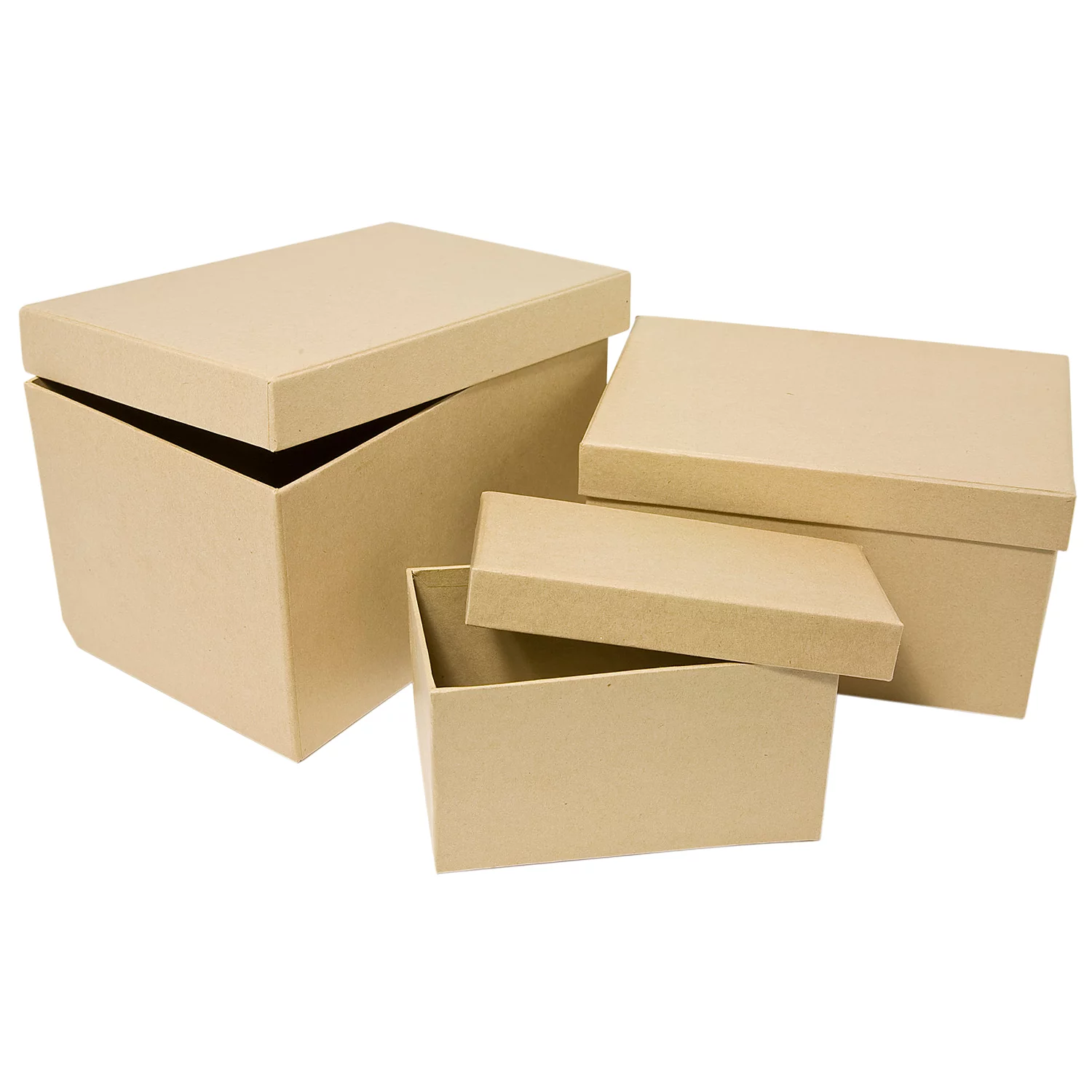 Boîtes rectangulaires, 3 pièces
