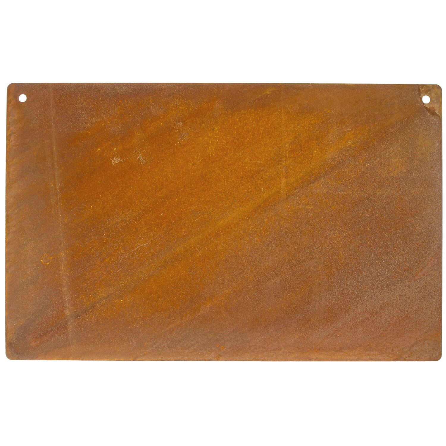 Panneau "aspect rouille" en métal, à suspendre, 33 x 21 cm