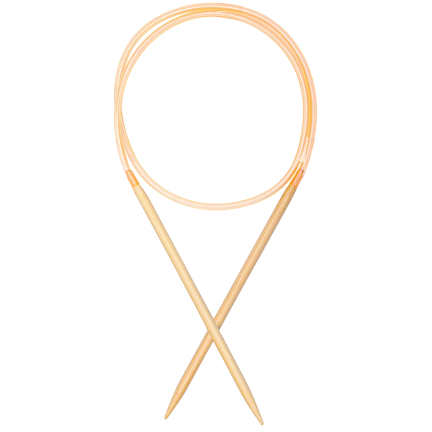 buttinette Aiguilles circulaires "bambou", 60 cm
