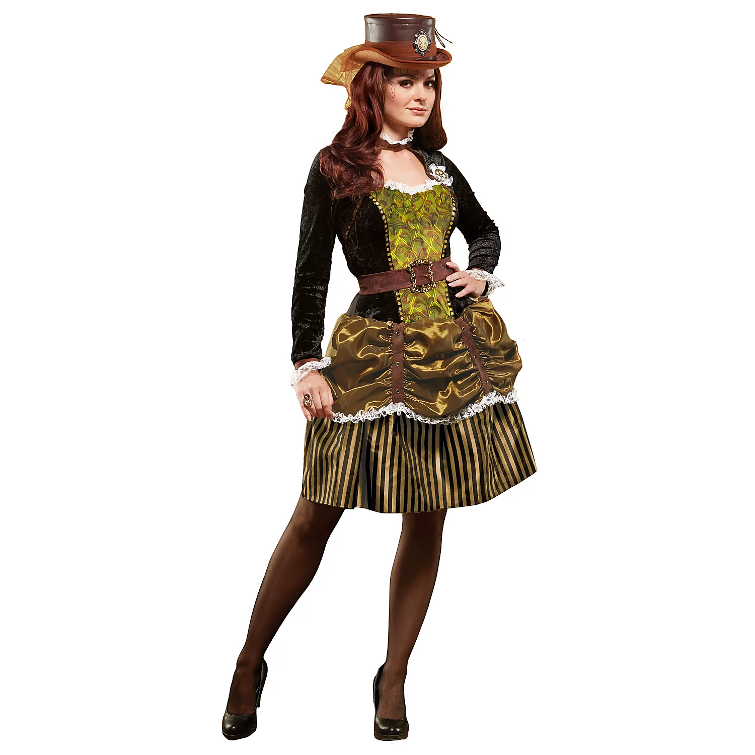 Robe steampunk "Vicky" pour femme