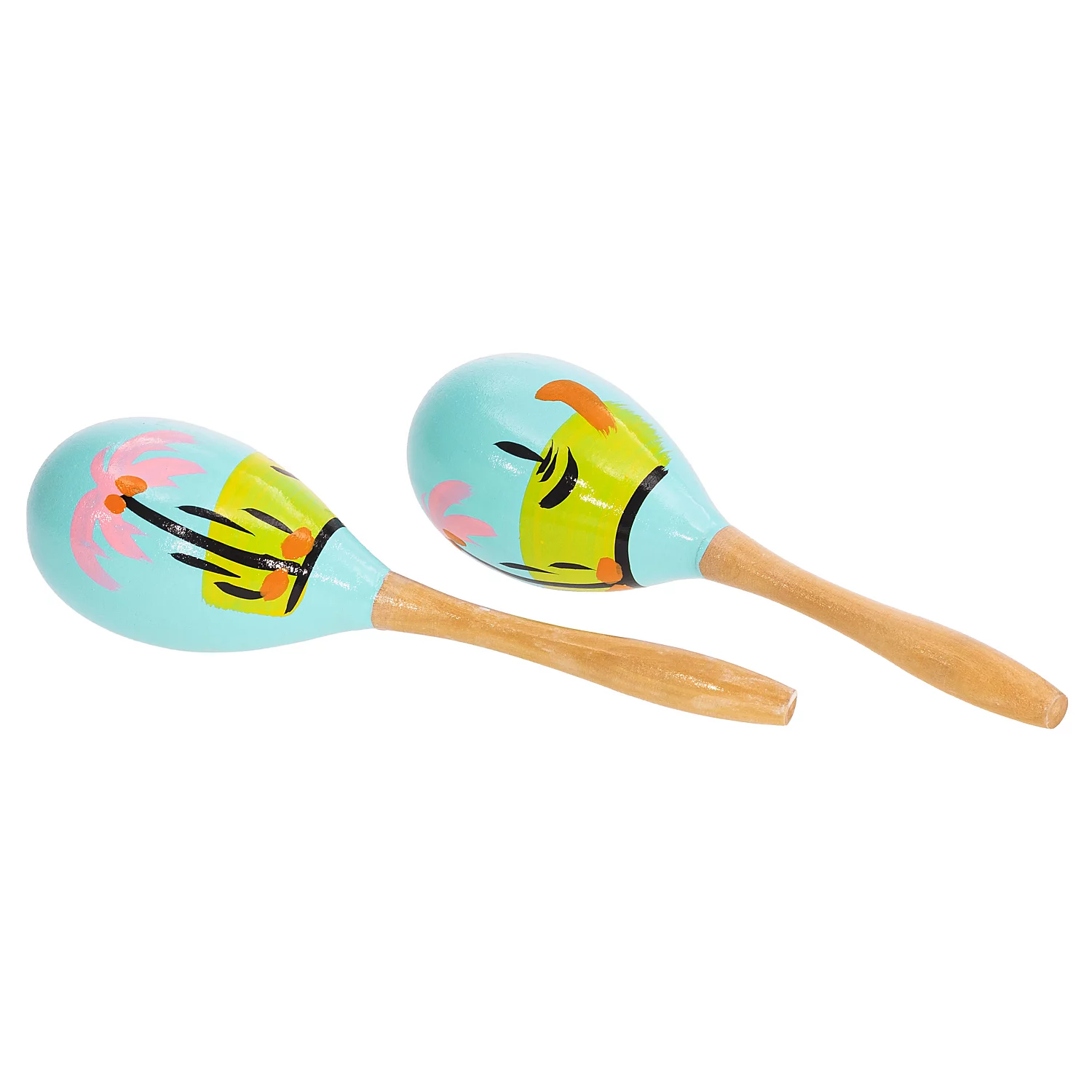 Maracas, 20 cm, couleur aléatoire
