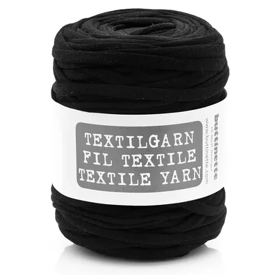 buttinette Textilgarn, schwarz, 450 g Image