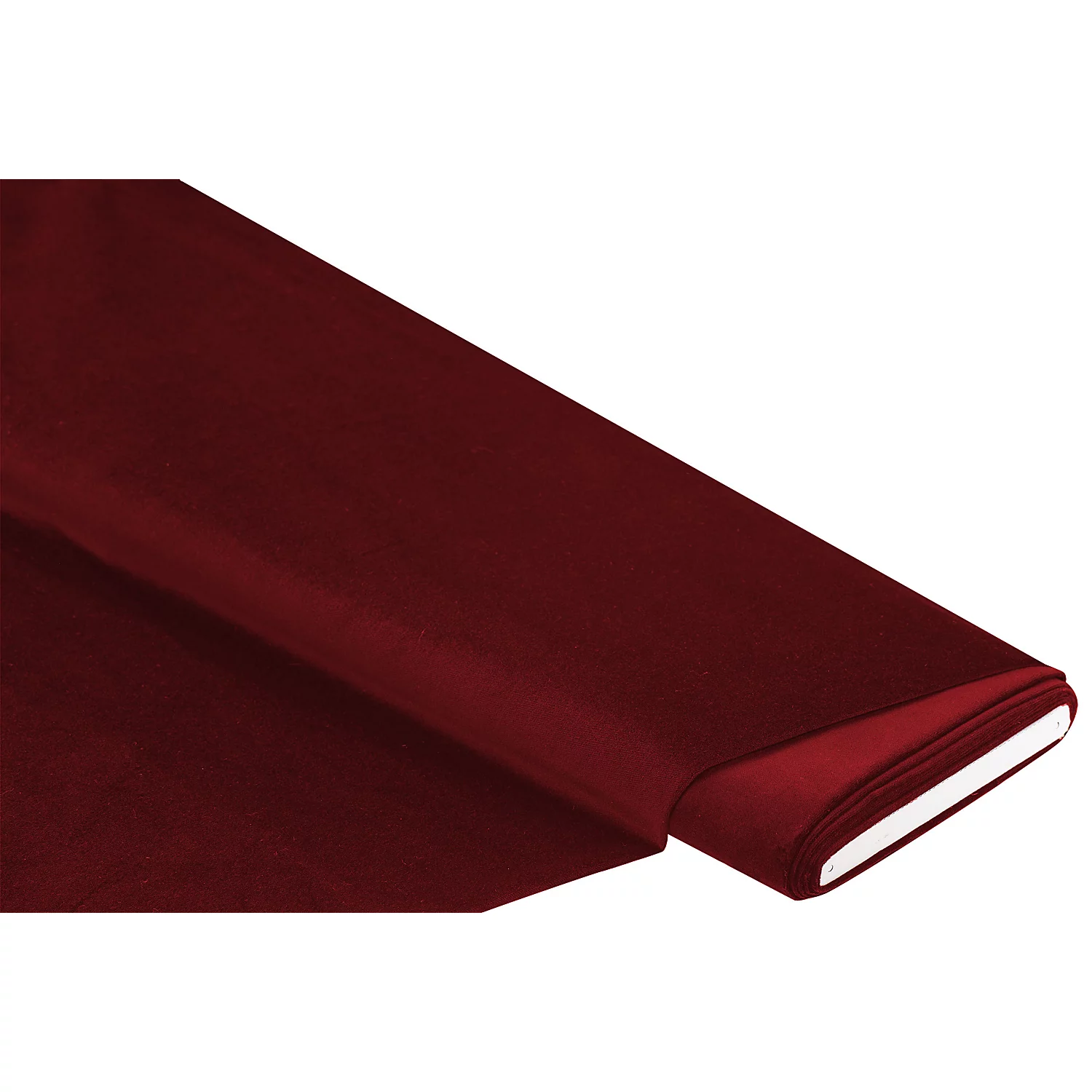 Tissu velours "Premium", bordeaux