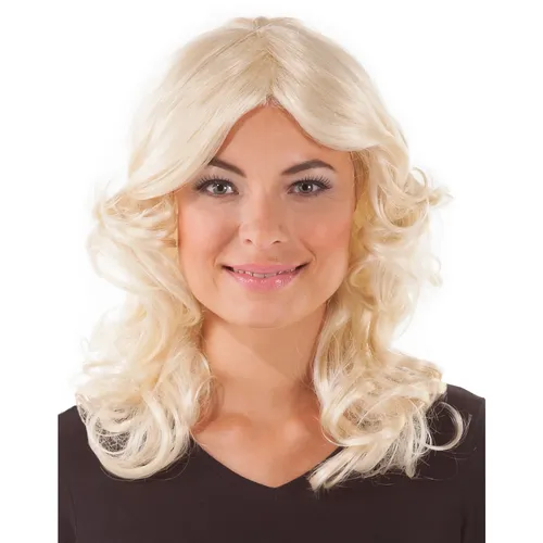 Perruque années 70 ""Agnès"", blond
