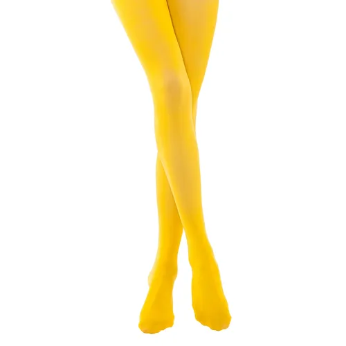 Collants, jaune