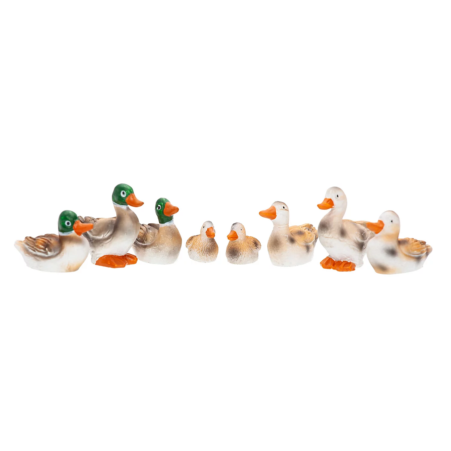 Enten-Familie, 1,5–2,5 cm, 8-teilig Image