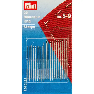 Prym Nähnadeln, Stärke: 0,6–0,8 mm, Länge: 34–40 mm, Inhalt: 20 Stück