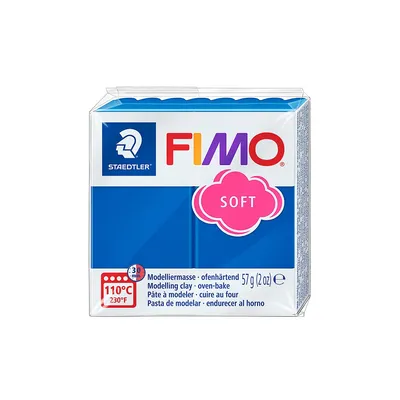 Fimo-Soft, pazifikblau, 57 g