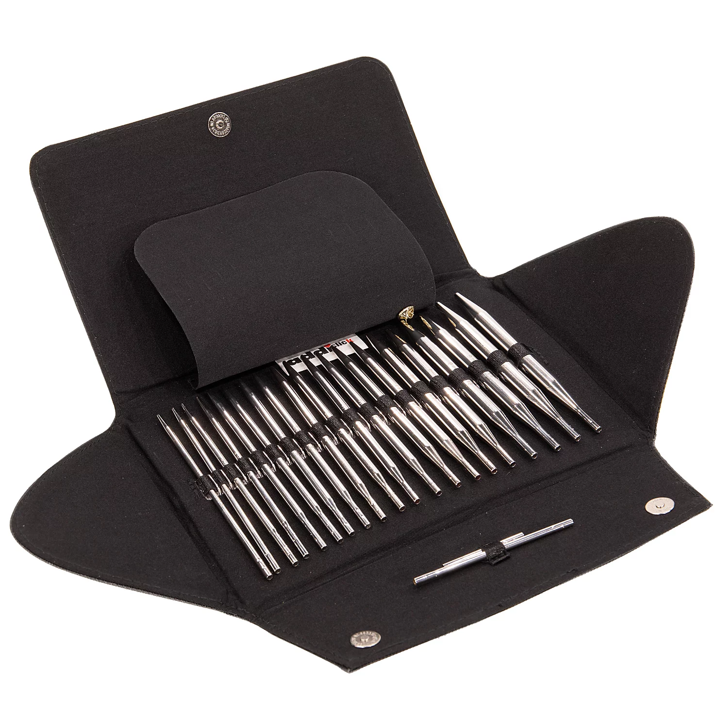addiClick Rundstricknadel-Set Basic, Messing, Stärken: 3,5–10